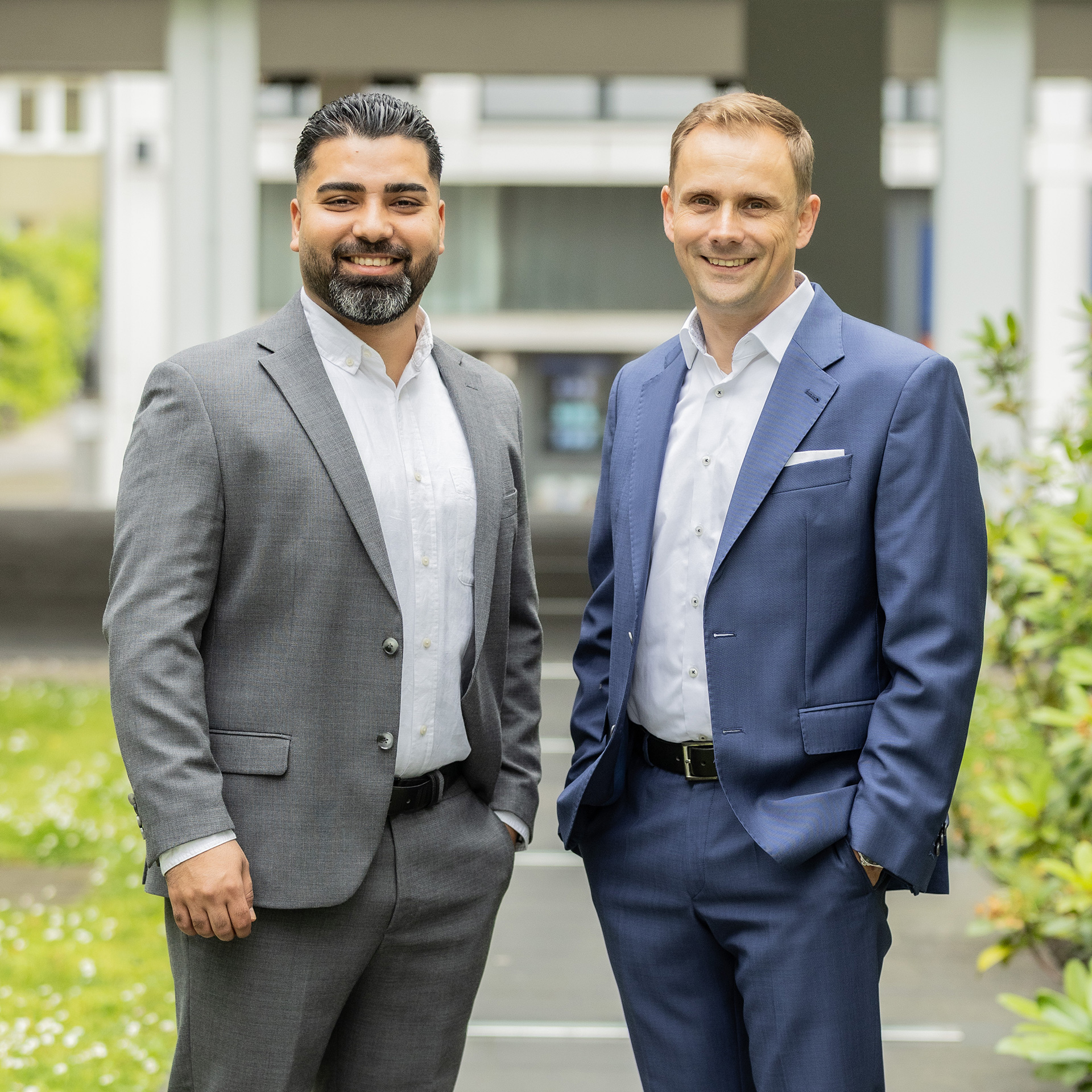 justtax Steuerberater Tamin Navabi und Kevin Schmidt